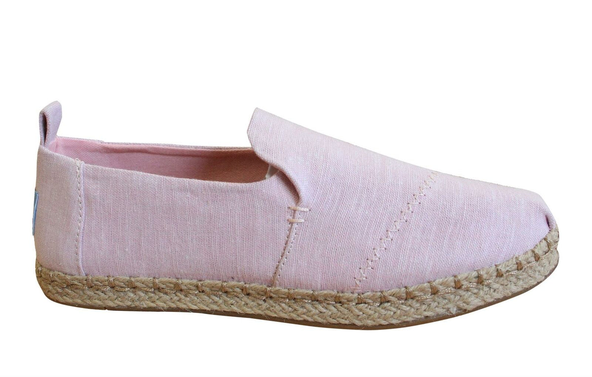 Toms Deconstructed Pink Espadrilles