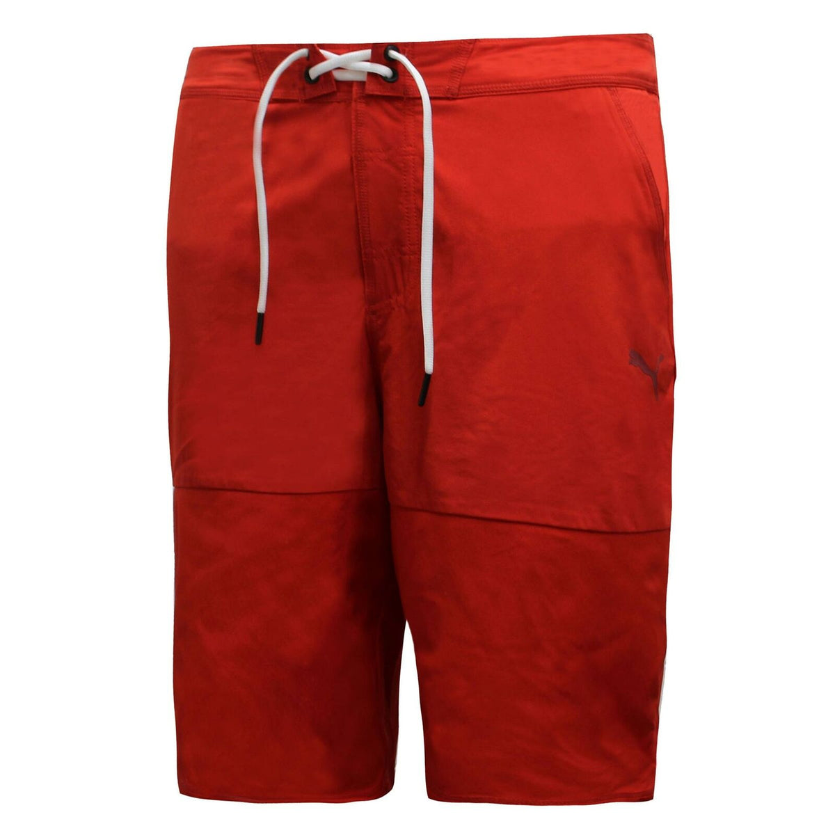 Puma Mens Ferrari Red Swimming Trunks