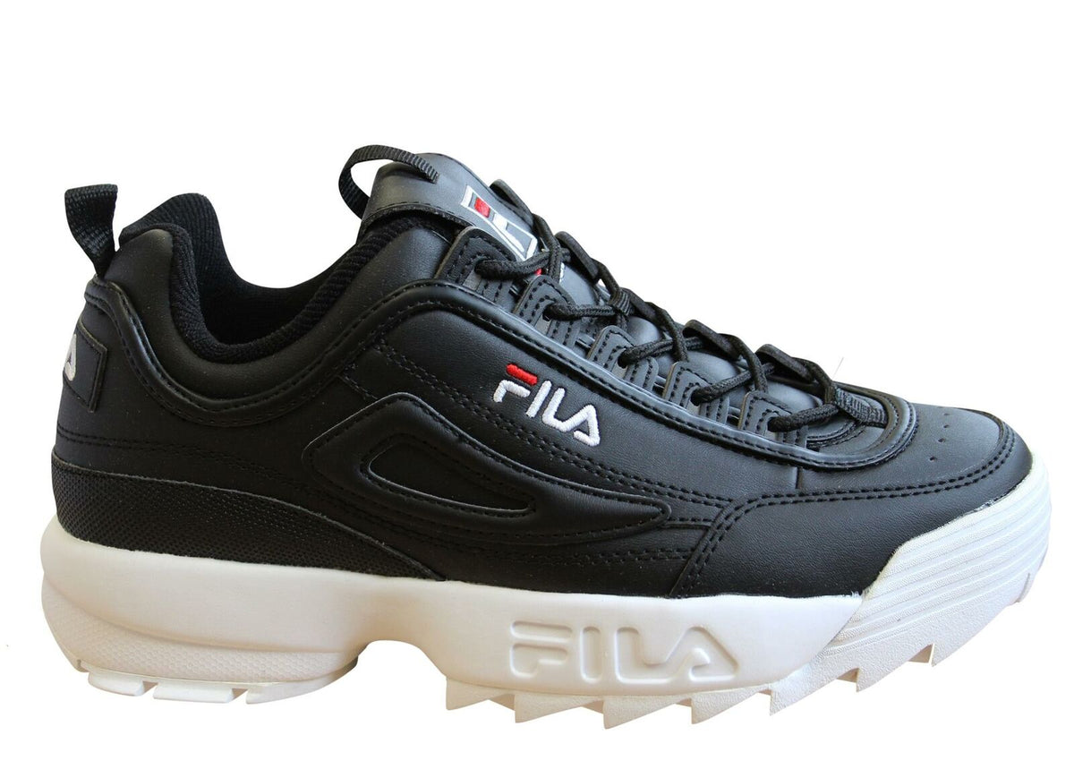 Fila Disruptor Mens Black Trainers