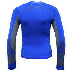 Under Armour Logo Kids Grey Compression Top