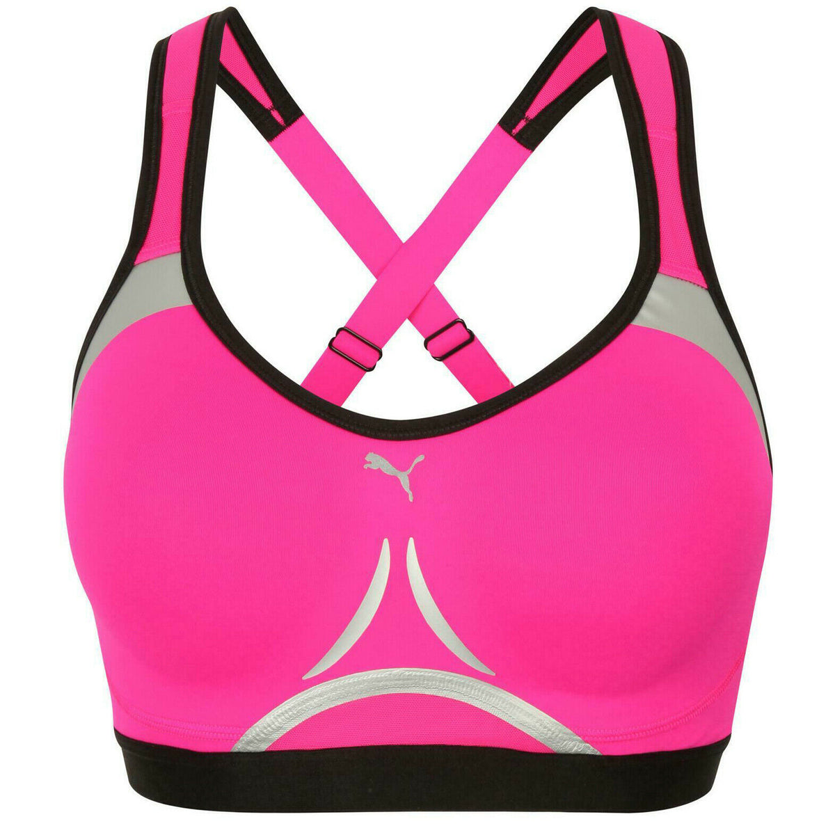 Puma Pwrshape Control Womens Pink Sports Bra