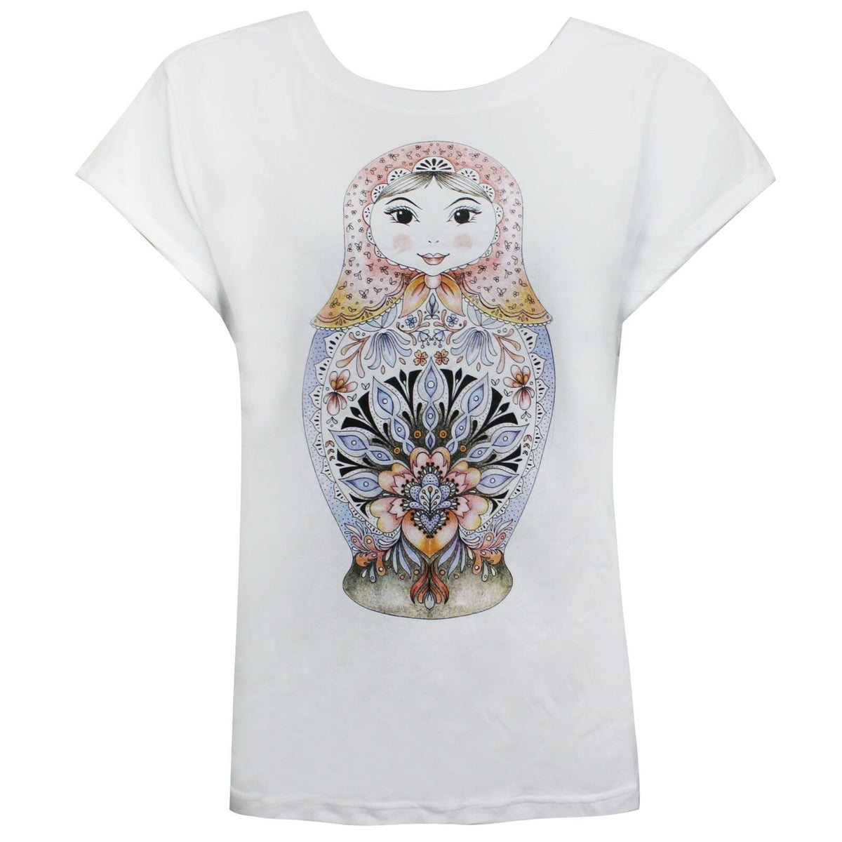 Animal Allenya Womens White T-Shirt