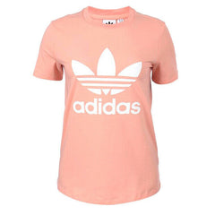 Adidas Trefoil Womens Peach T-Shirt