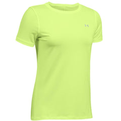 Under Armour Heatgear T-Shirt Yellow - Womens