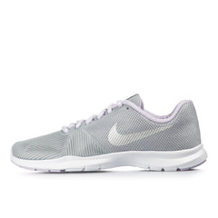 Nike Flex Bijoux Lace Up Grey Synthetic Womens Running Trainers 881863 008