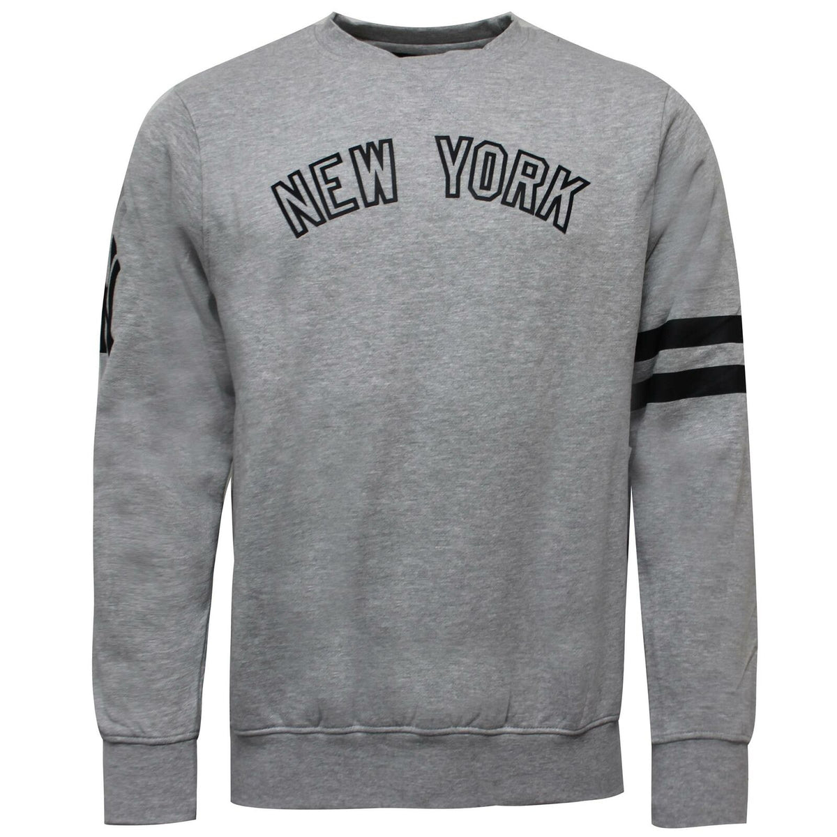 NFL Team Apparel New York Yankees Mens Grey Jumper