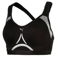 Puma Pwrshape Control Sports Bra Womens Running Gym Training Top Black 515423 01