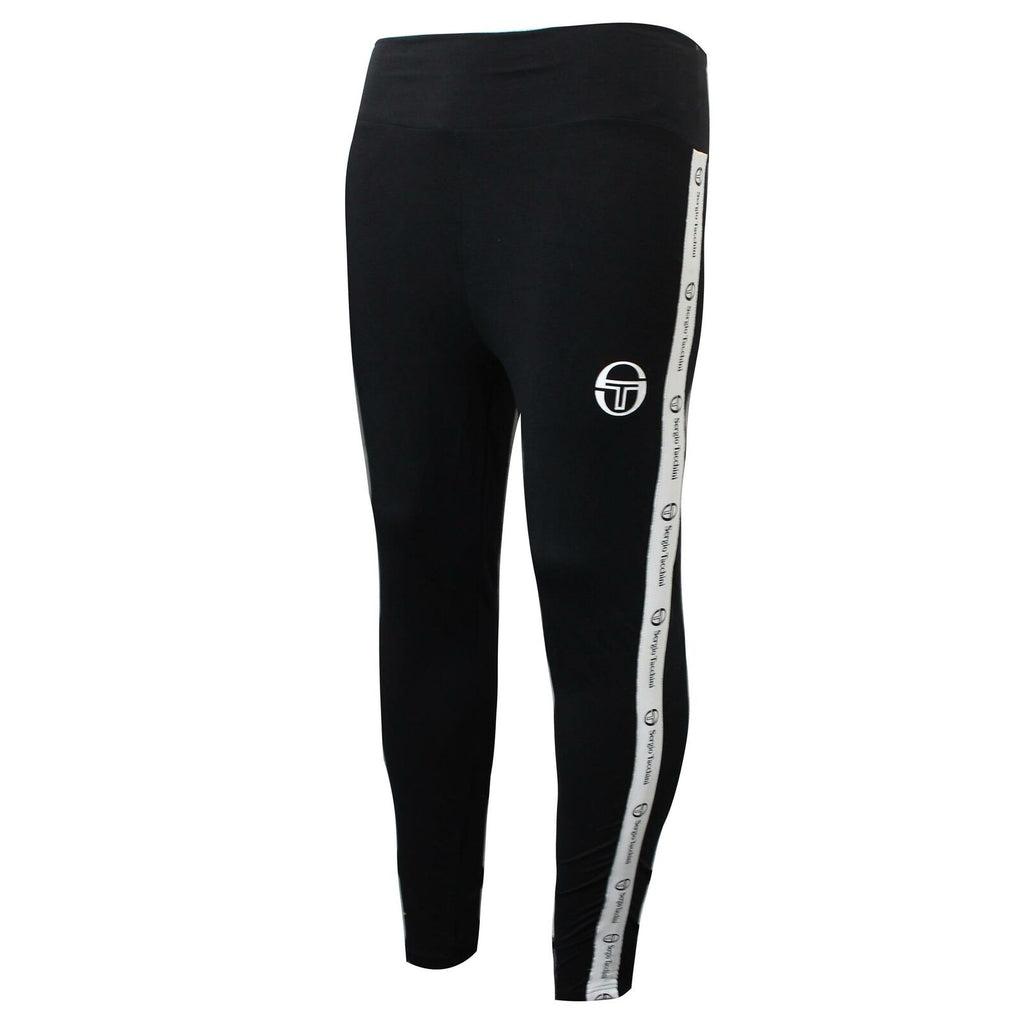 Sergio Tacchini Jola Mens Black Leggings