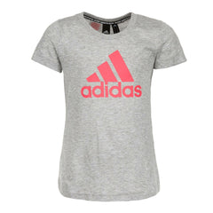 Adidas Must Have Badge Of Sport Kids Grey T-Shirt