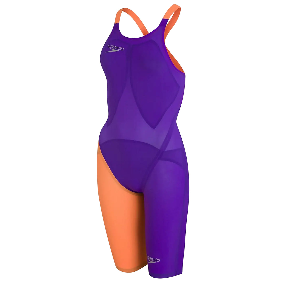 Speedo Fastskin LZR Elite 2 Openback Kneeskin Womens Purple Swimwear