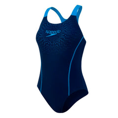 Speedo Medalist Womens Navy Swimming Costume