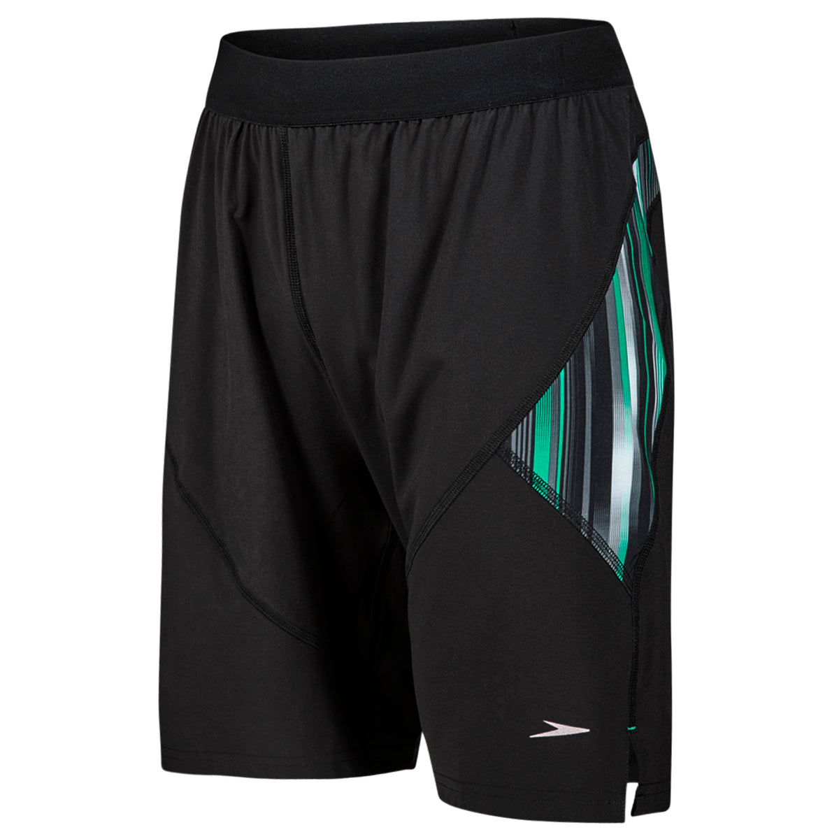Speedo Glide 18" Mens Black Swimming Shorts