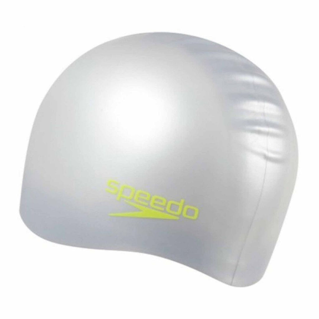 Speedo Small Graphic Print Grey Kids Silicon Swimming Cap 8 70990B825