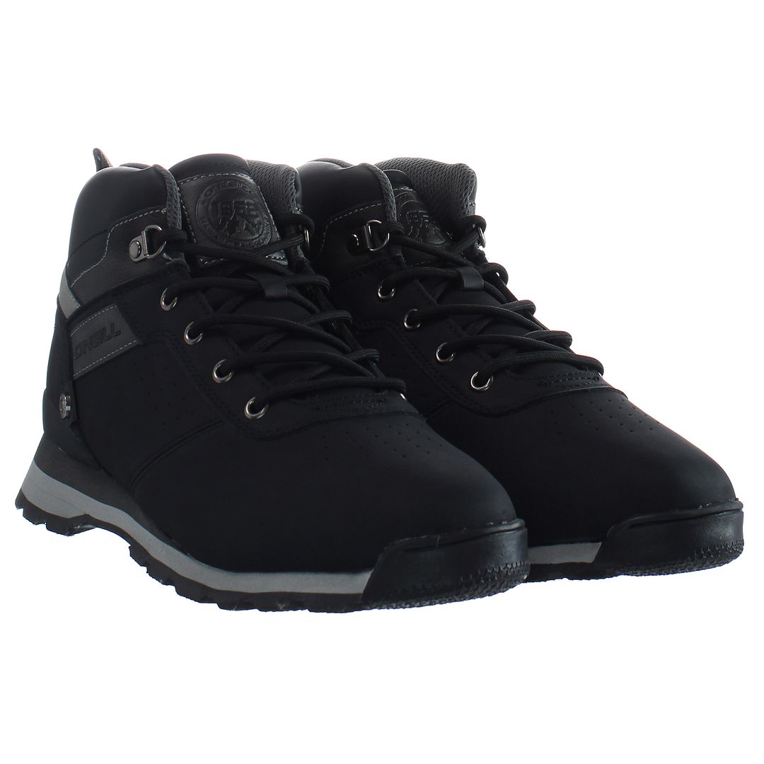 O'Neill Grand Teton Mens Black Mid Boots