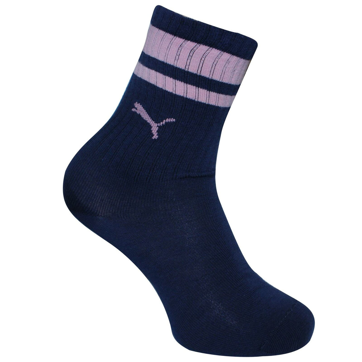 Puma Long Navy Shoe Liner Socks