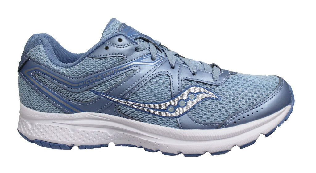 Saucony Grid Cohesion 11 Blue Trainers - Womens