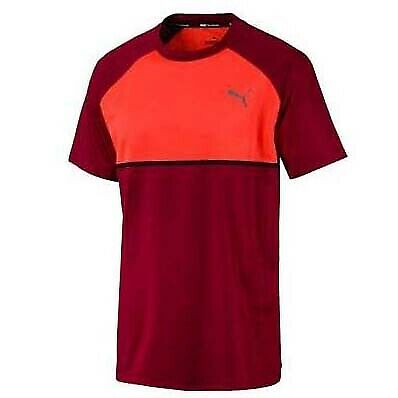 Puma Power BND Mens Red Running Top