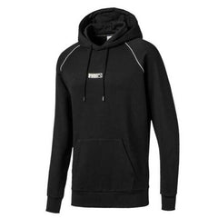 Puma Classic Logo No2 Mens Black Hoodie