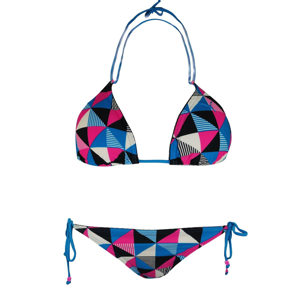 Puma Womens Check Triangle Bikini