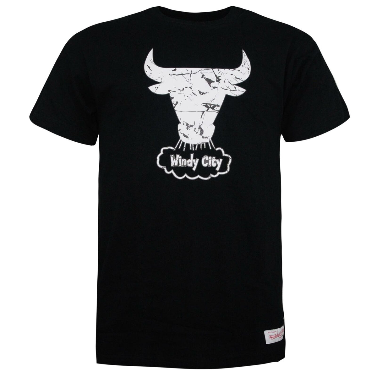 Mitchell & Ness Marble Chicago Bulls Mens T-Shirt