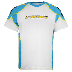 Warrior Short Sleeve V-Neck White T-Shirt Mens Top WPTM305 WHT