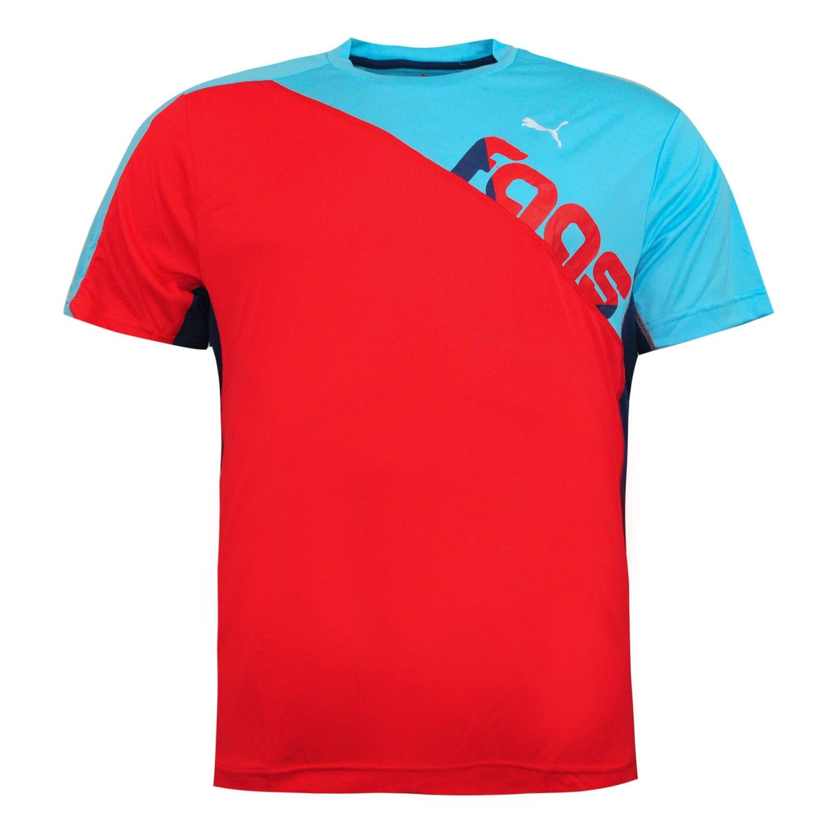 Puma Faas Core Mens Red/Blue T-Shirt