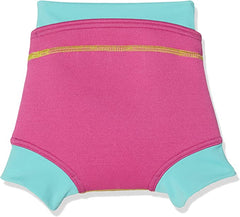 Speedo Blue Pink Kids Swim Nappy Cover