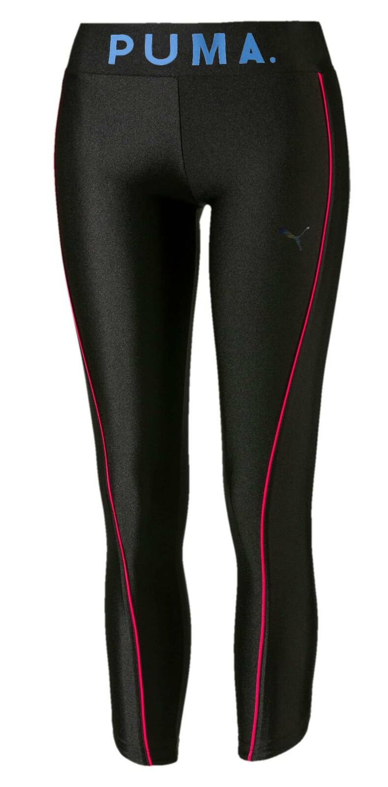 Puma Chase Womens Graphic Black Leggings