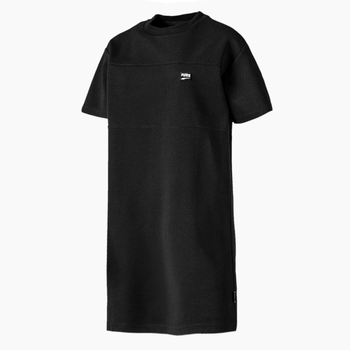 Puma Womens Downtown Black T-Shirt Dress