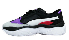 Puma Storm.Y Mens Black/Violet Trainers