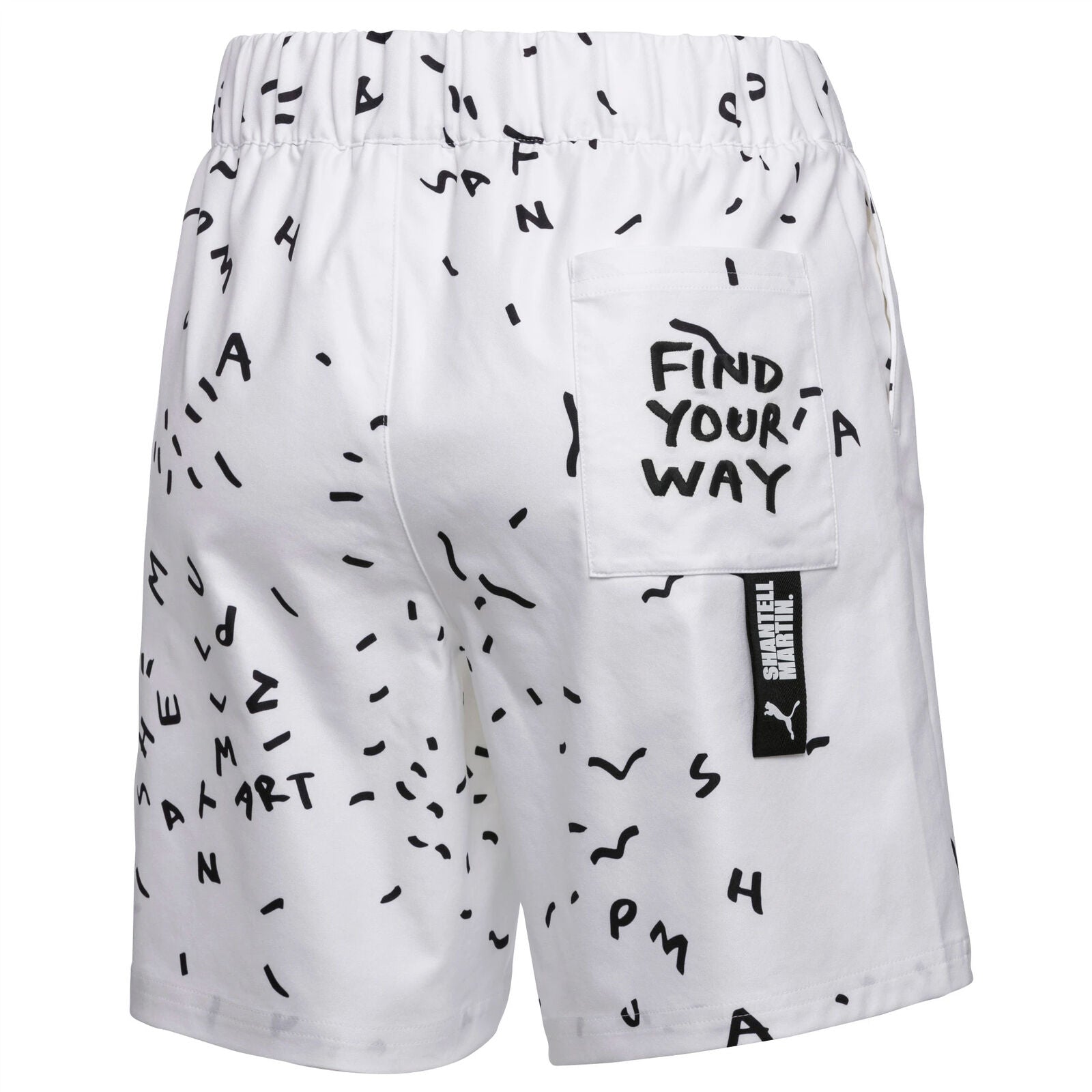 Puma x Shantell Martin Womens White Shorts