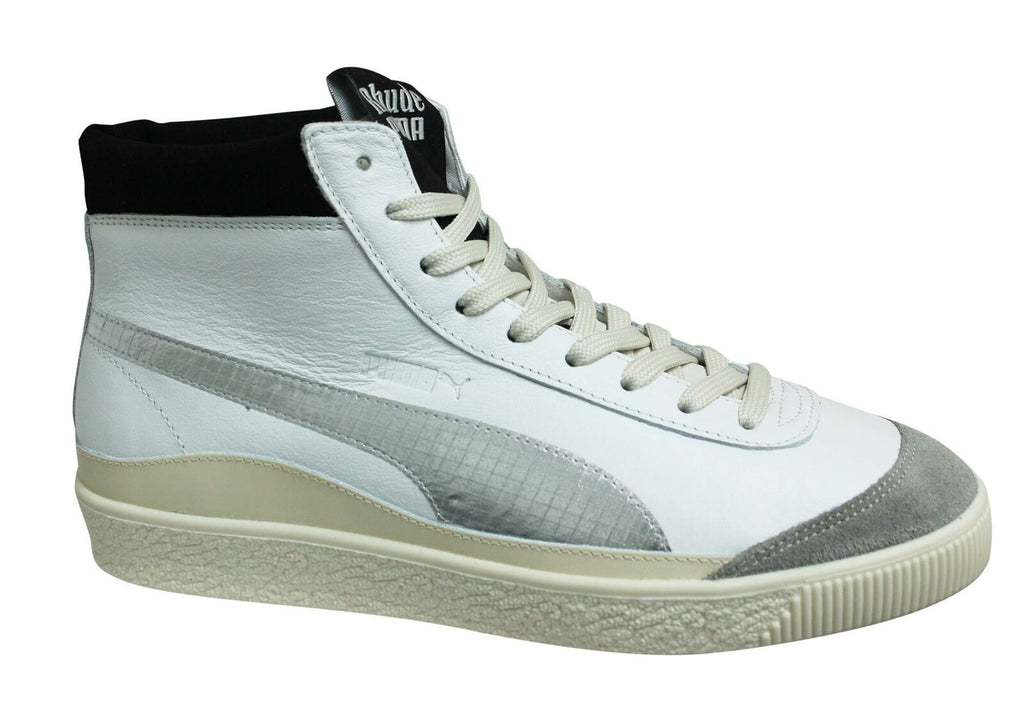 Puma Basket 68 OG Mens White Mid Trainers