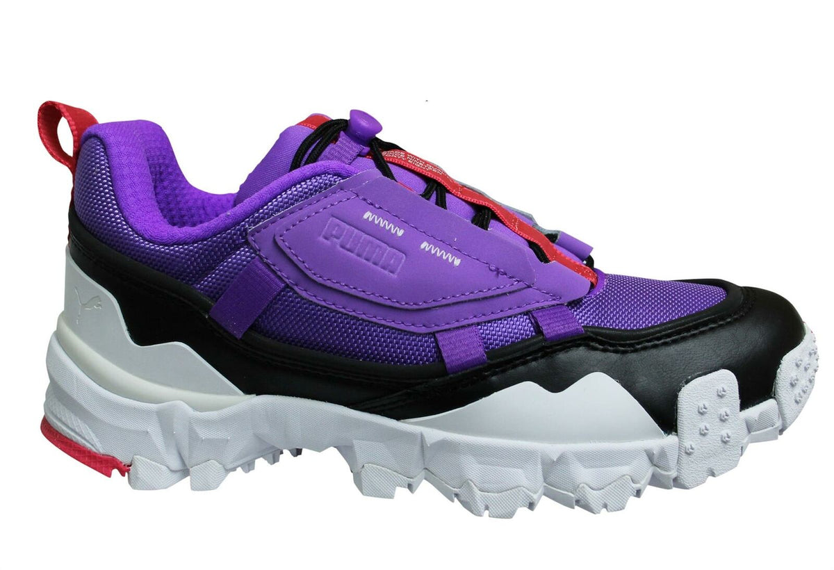 Puma Trailfox Overland  Mens Purple Low Trainers