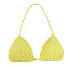 Nike Plain Womens Yellow Bikini Top