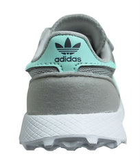 Adidas Originals Forest Grove Cloudfoam Double Strap Grey Trainers - Kids