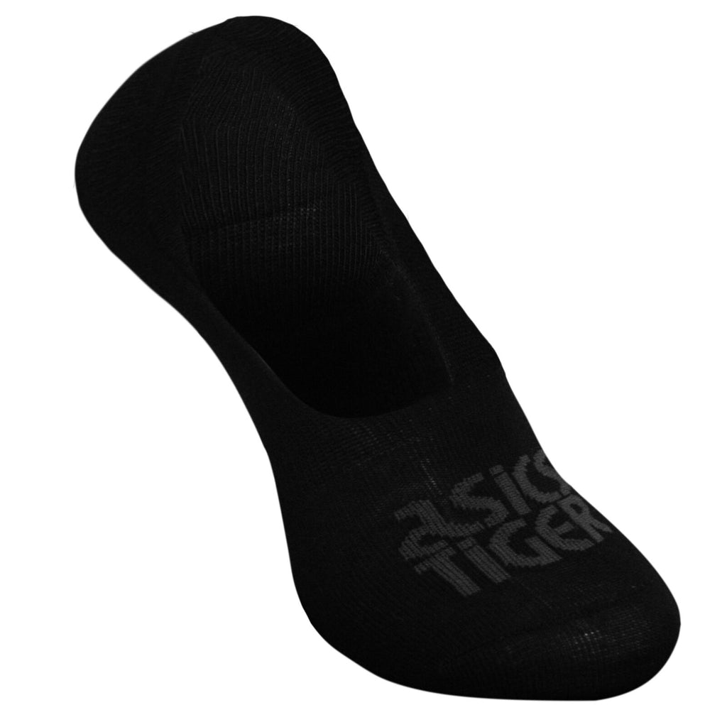 Asics Logo Black No Show Socks - Mens