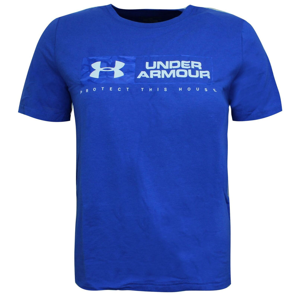 Under Armour Knockout Blue T-Shirt - Kids