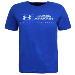 Under Armour Knockout Blue T-Shirt - Kids