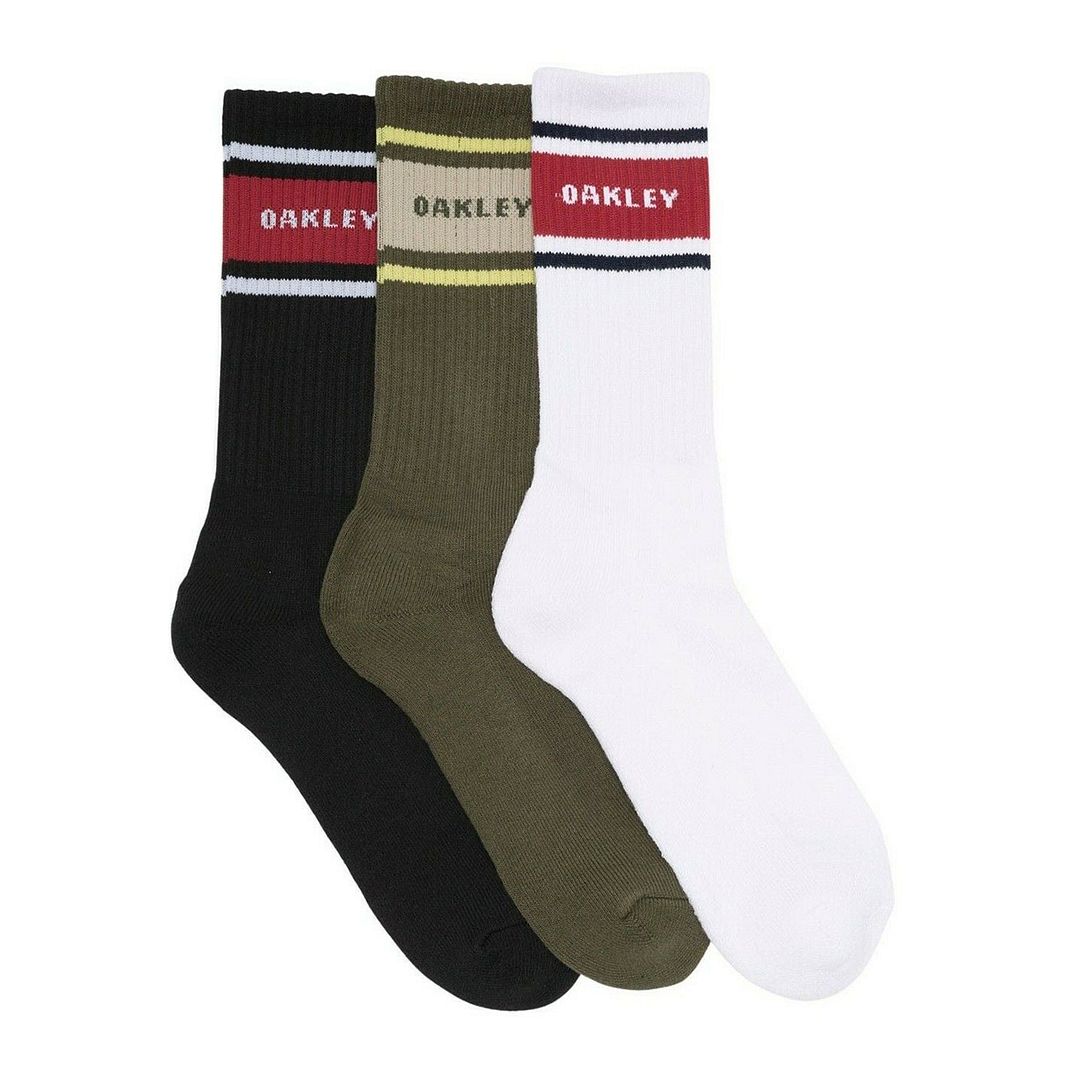 Oakley 3-Pack Mens Socks