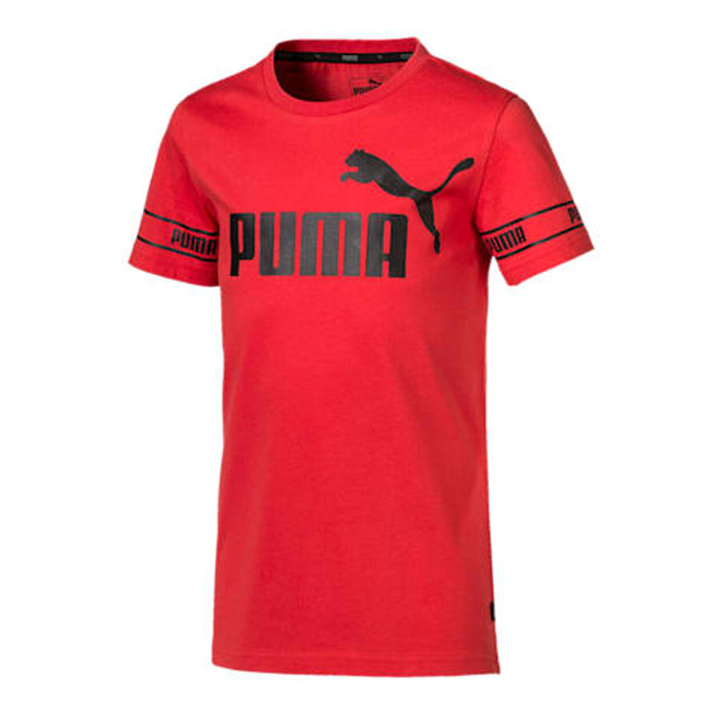 Puma Amplified Juniors Red T-Shirt