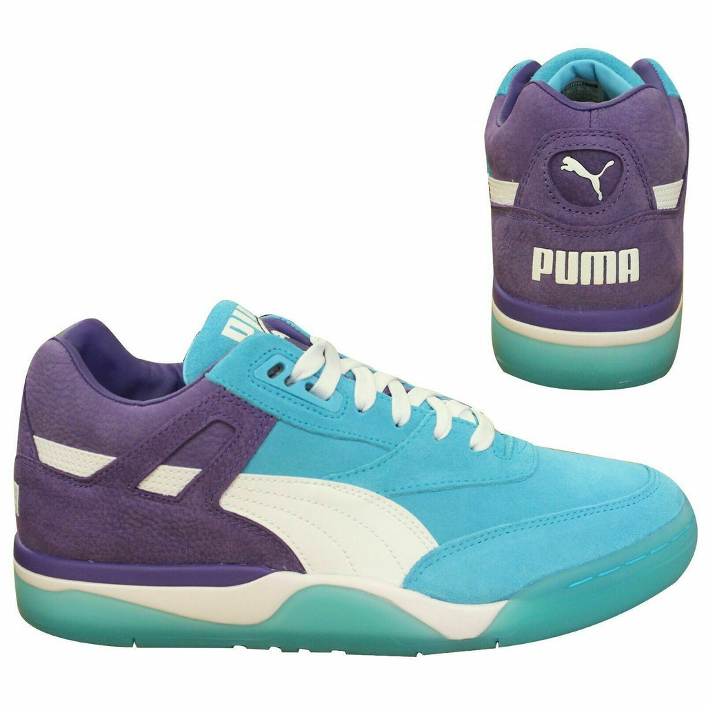 Puma Palace Guard Queen City Mens Blue Trainers