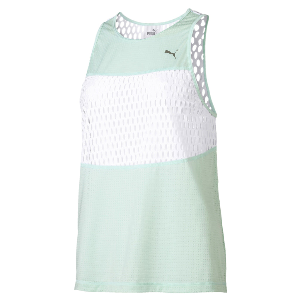 Puma Cosmic Trailblazer Womens Mint/White Vest