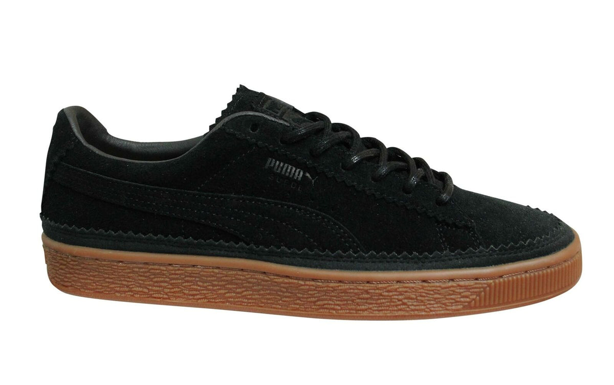 Puma Classic Brogue Mens Black Trainers