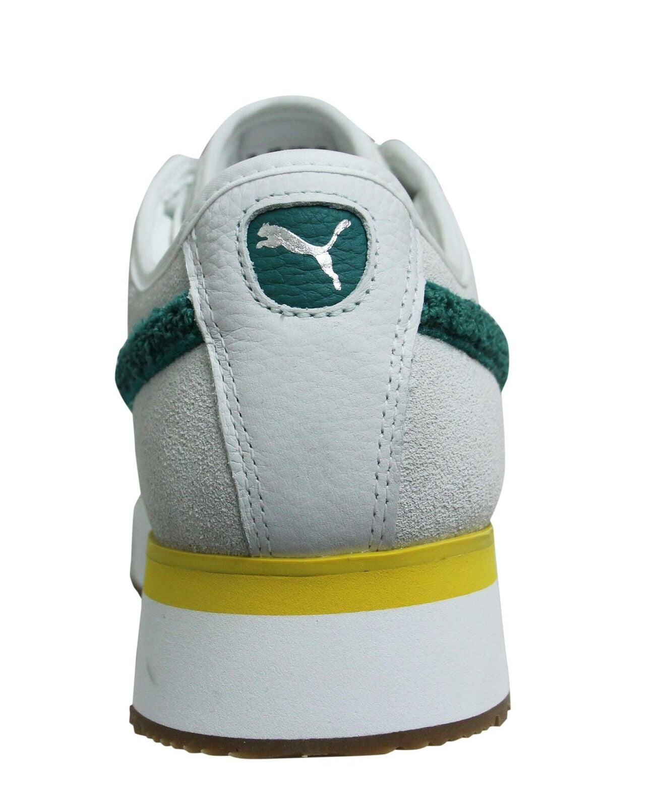 Puma Roma Amor Heritage Womens White/Green Low Trainers