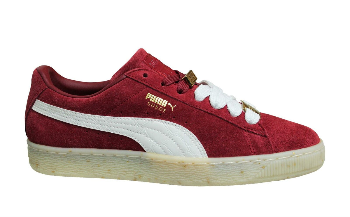 Puma Suede Classic BBoy Womens Red Low Trainers