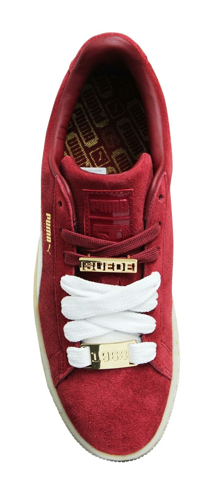 Puma Suede Classic BBoy Womens Red Low Trainers