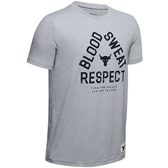 Under Armour x Project Rock Grey T-Shirt - Kids