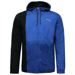 Puma Mens Blue/Black Windbreaker Jacket