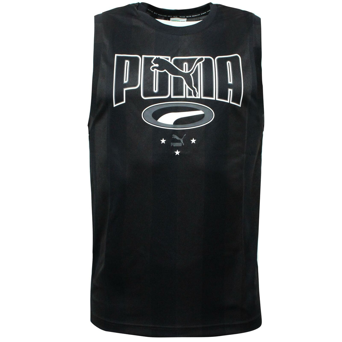 Puma 90s Retro Mens Black Vest