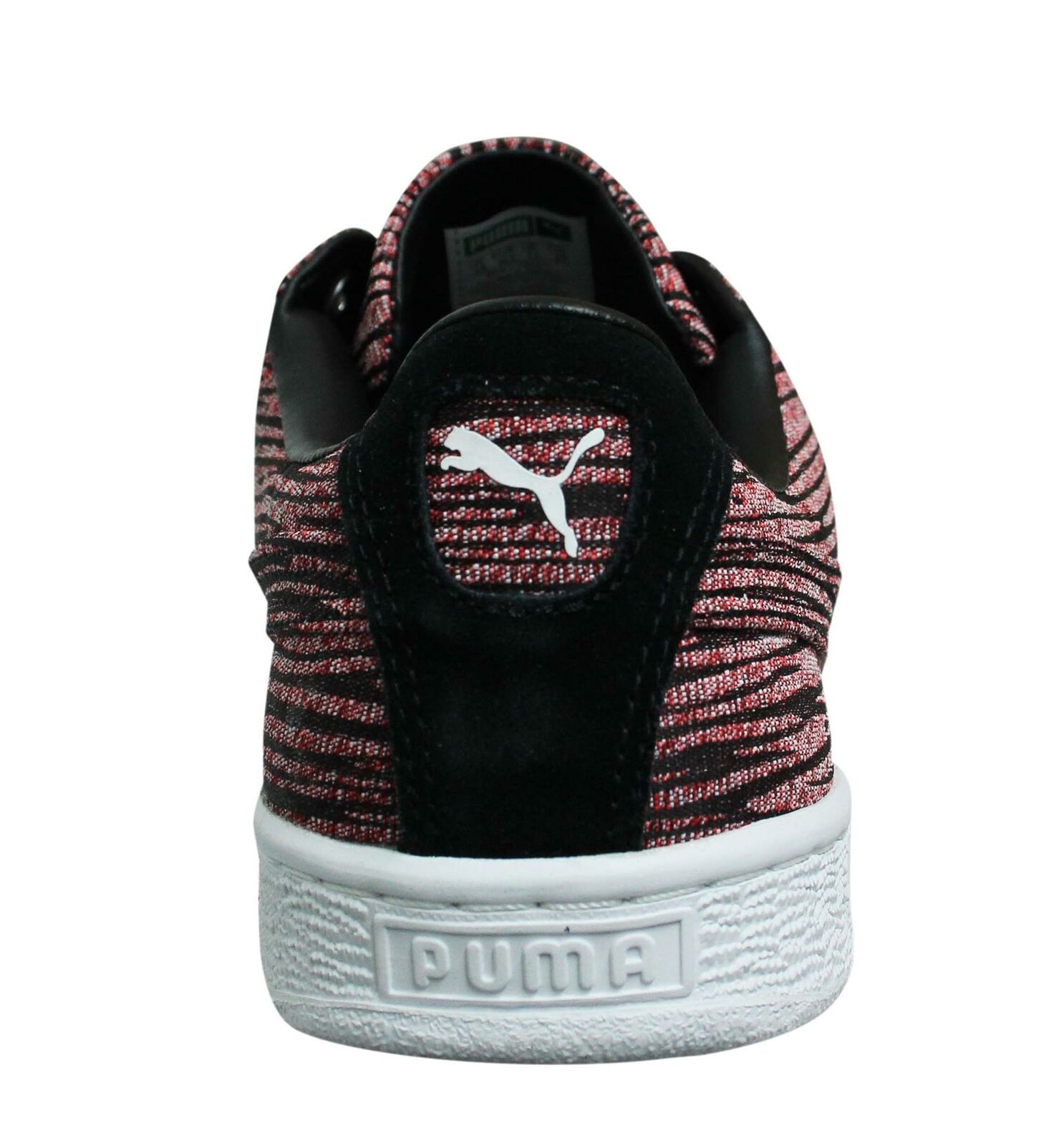 Puma Basket Classic Tiger Mesh Mens Red/Black Trainers